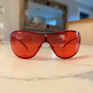 Vintage Gucci Red Aviators